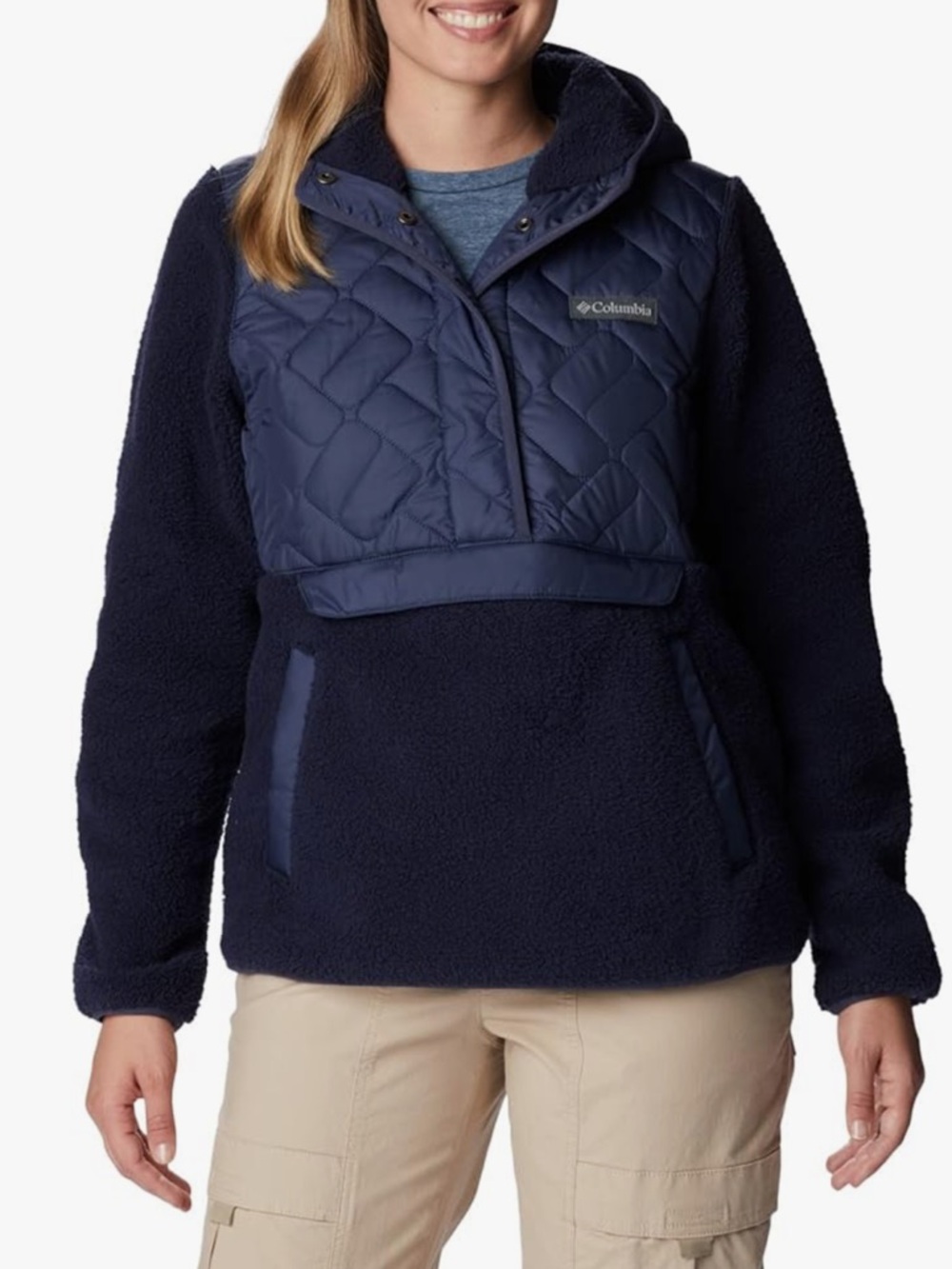 NWT Columbia Sweet View Fleece Hooded Pullover
